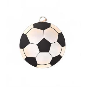 NEW ROUND TOP soccer ball charm in multi